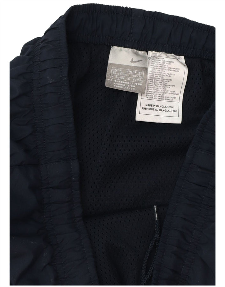 Nike Herren-Trainingshose, Jogginghose, Größe 42/44, groß, marineblau, Polyester