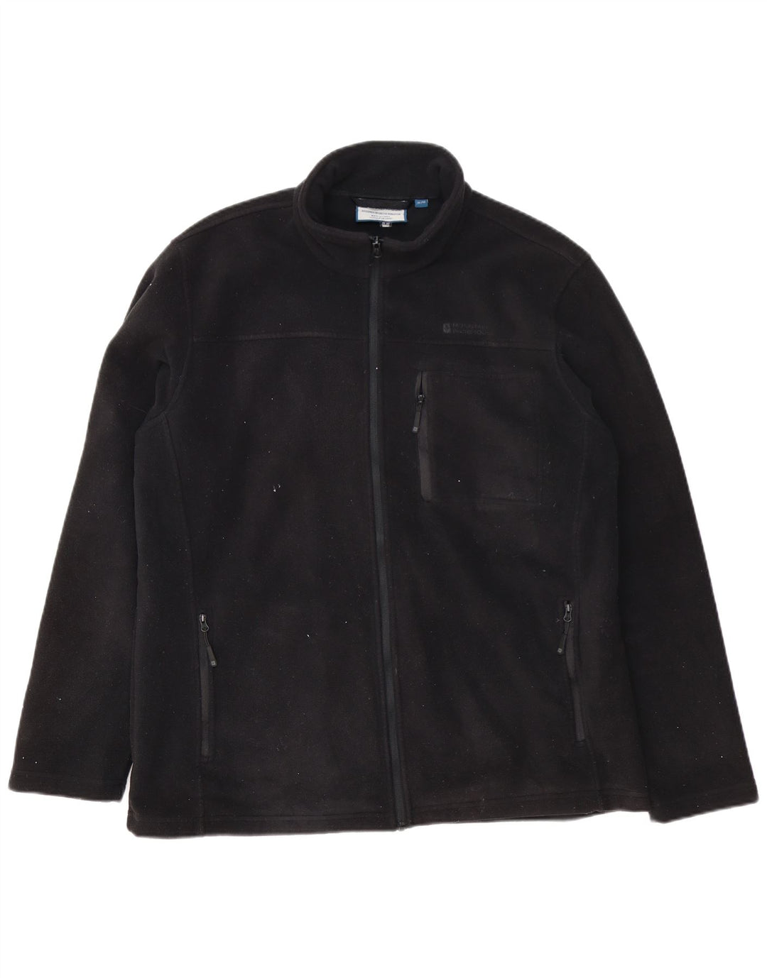 Mountain Warehouse Herren-Fleecejacke, UK 42, XL, Schwarz, Polyester