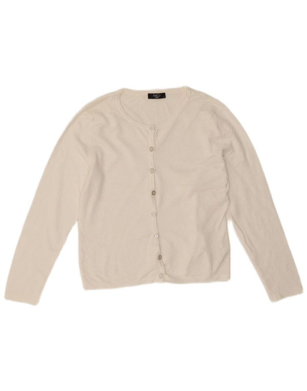 M&Co Womens Petite Bolero Pullover UK 14 Mittelweiße Viskose