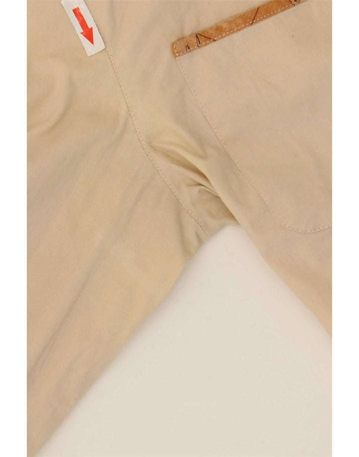 ALVIERO MARTINI Damenhemd UK 16 Large Beige Baumwolle