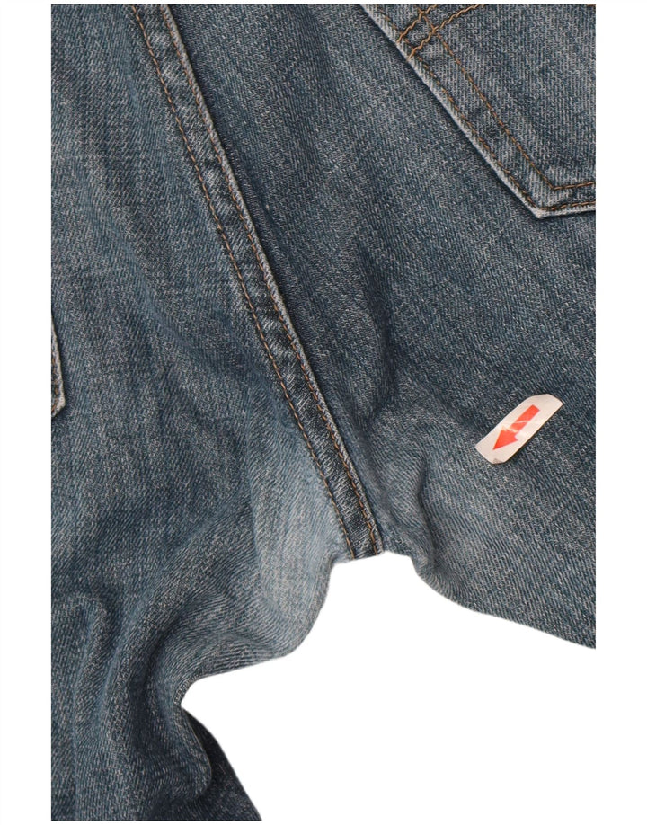 Levi's Herren 514 Slim Straight Jeans W34 L40 Blaue Baumwolle