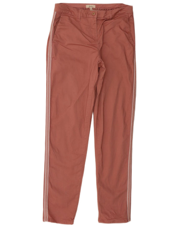 Joules Damen Tapered Chino Hose UK 10 Small W28 L30 Rosa Baumwolle
