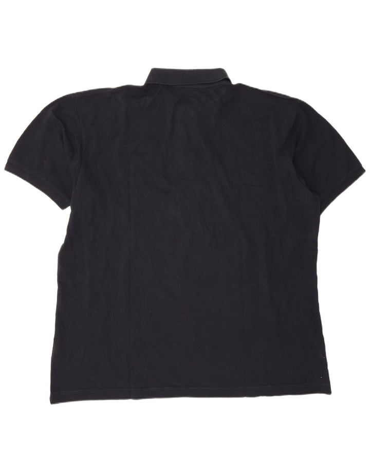 Kappa Herren Poloshirt 3XL Marineblau Baumwolle