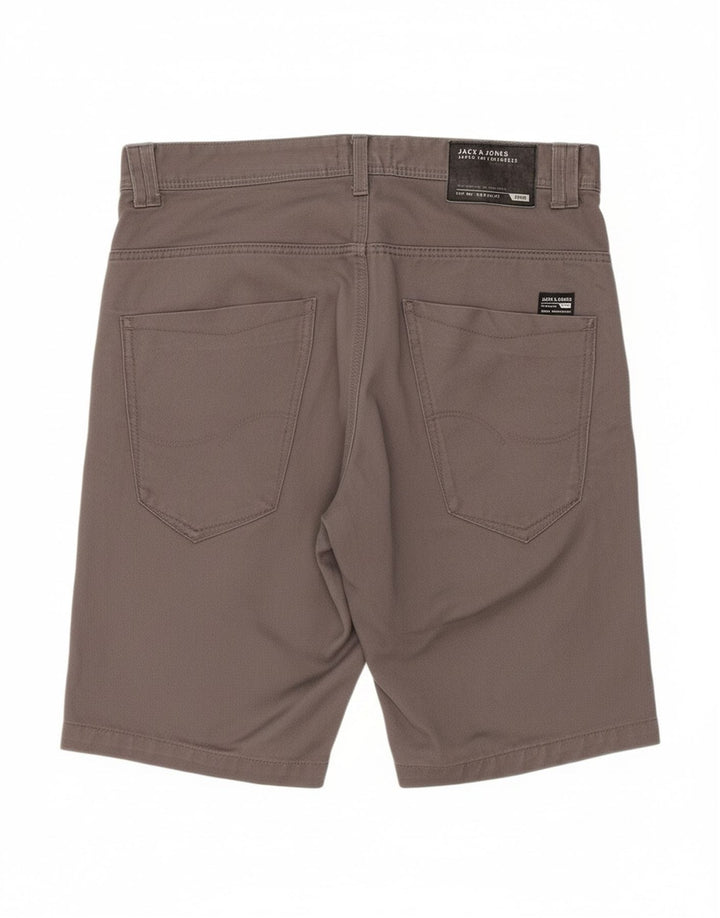 JACK & JONES Mens Anti Fit Casual Shorts Medium W32  Grey Polyester