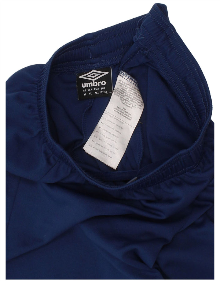 Umbro Sportshorts für Jungen, 11–12 Jahre, groß, marineblau, Polyester