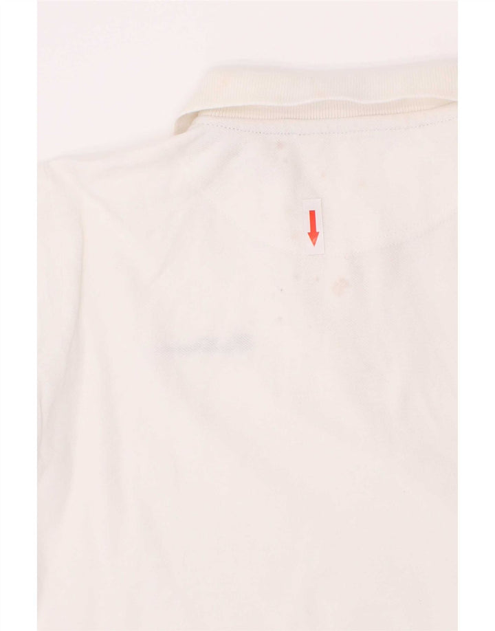 Ben Sherman Poloshirt für Jungen, 8–9 Jahre, weiße Baumwolle