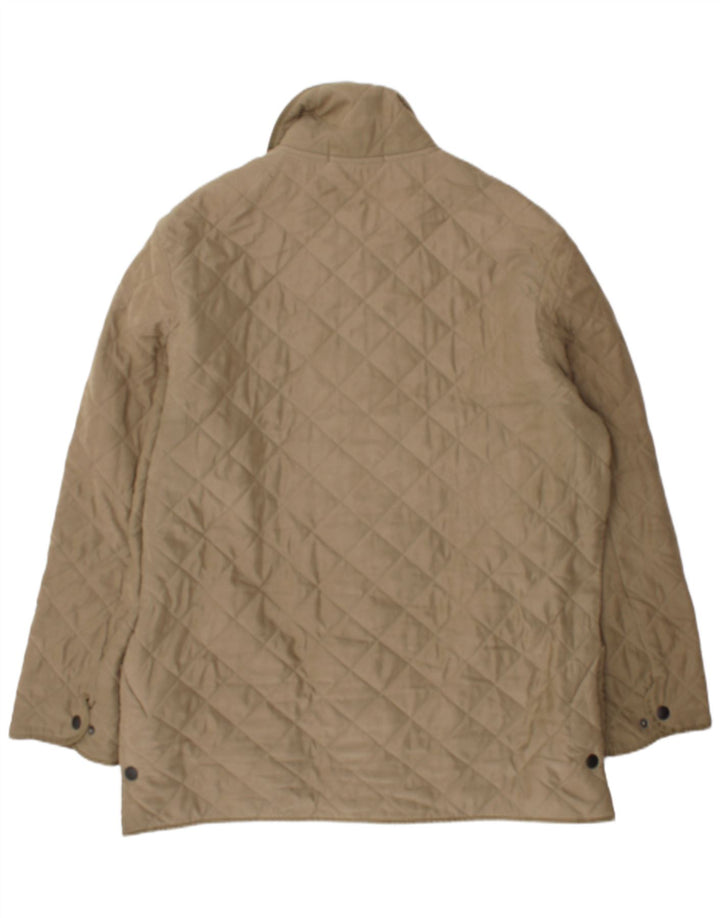 Barbour Herren Steppjacke UK 42 XL Beige Polyester