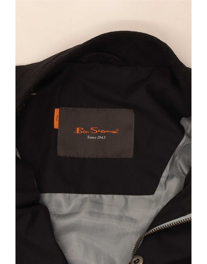 Ben Sherman Herren Bomberjacke UK 42 XL Schwarz