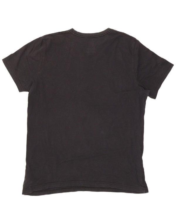 Nike Herren Slim Fit Graphic T-Shirt Top 2XL Schwarz Baumwolle