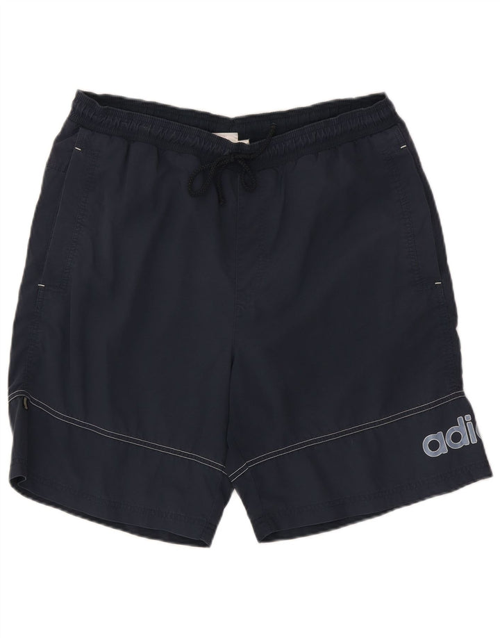 Adidas Herren Graphic Sport Shorts Medium Marineblau Polyamid