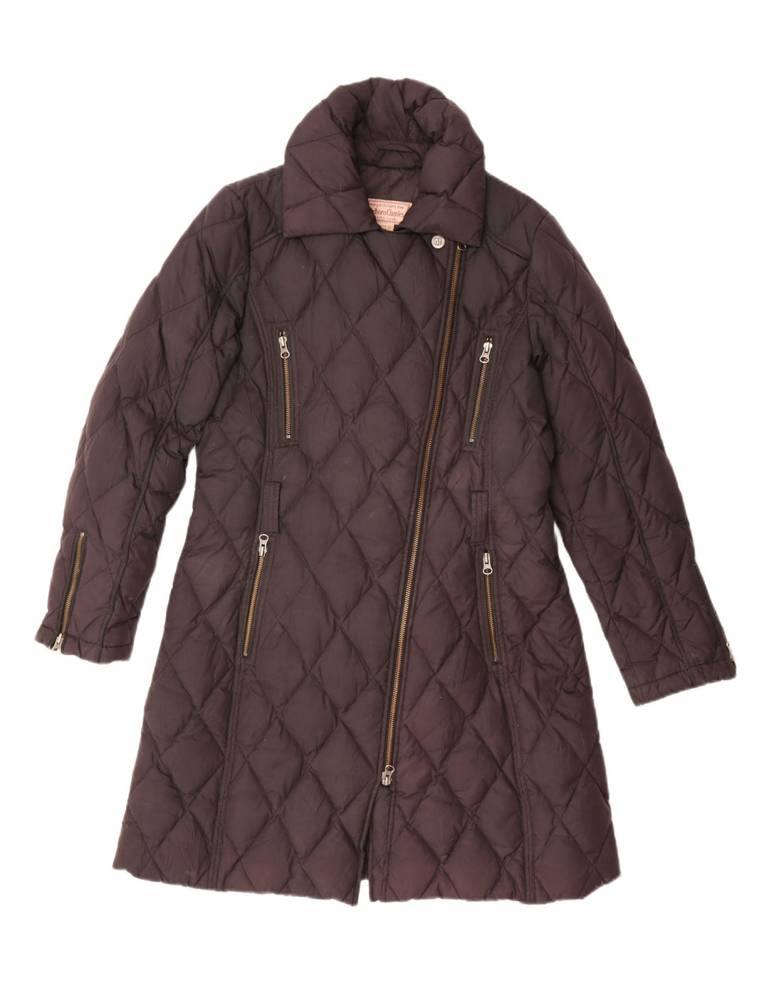 Marlboro Classics Damen Steppmantel EU 42 Large Schwarz