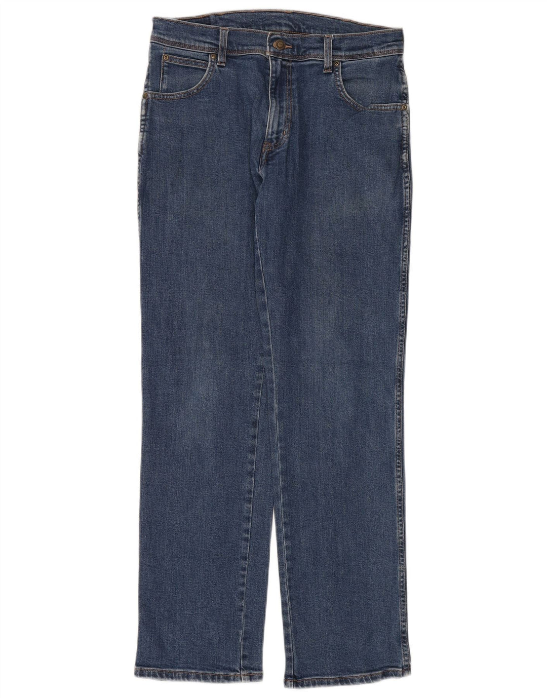 WRANGLER Herren-Jeans mit normaler Passform, gerade Passform, W32, L32, Blau, Baumwolle