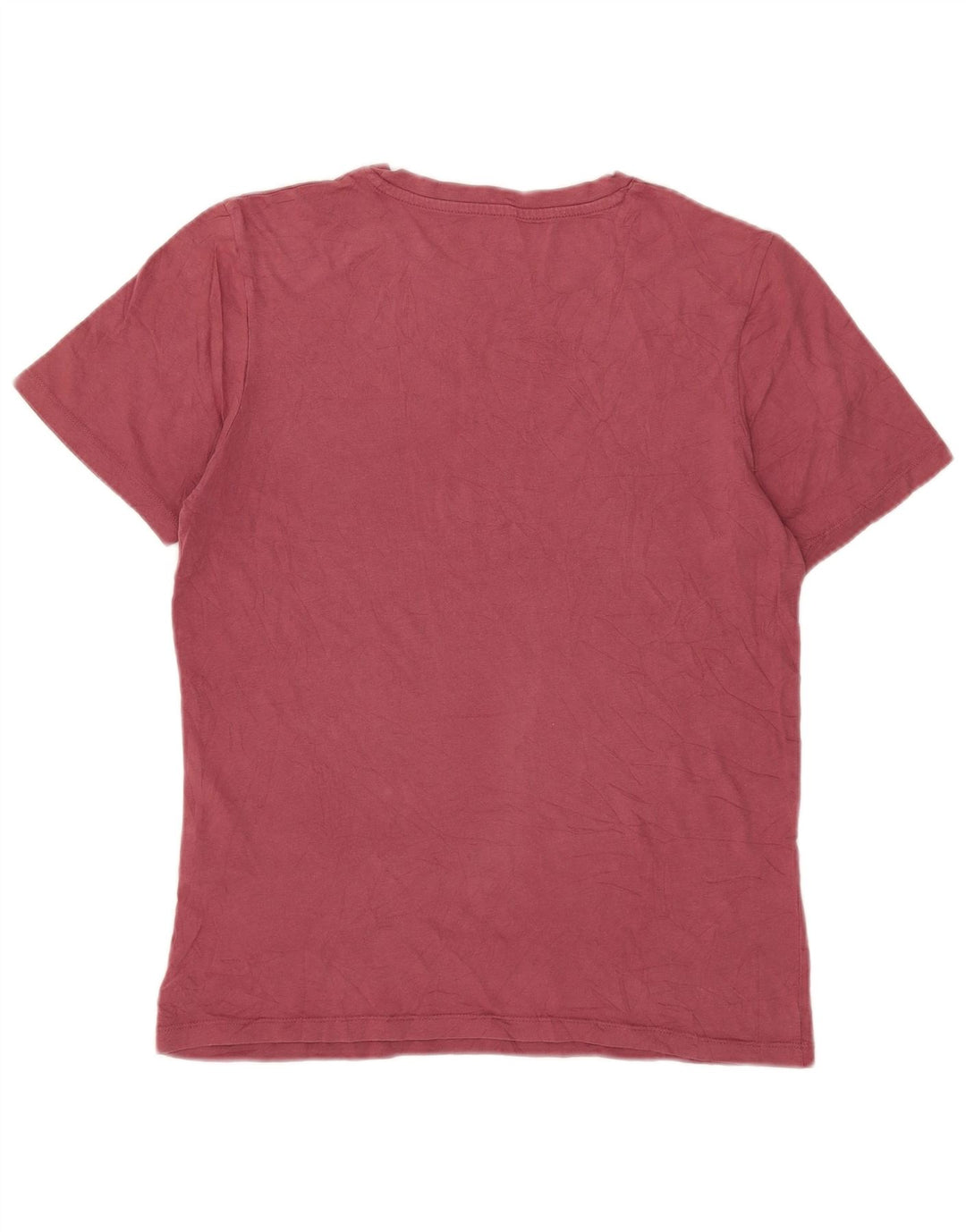 Jack & Jones Herren T-Shirt-Oberteil aus mittelrosa Baumwolle