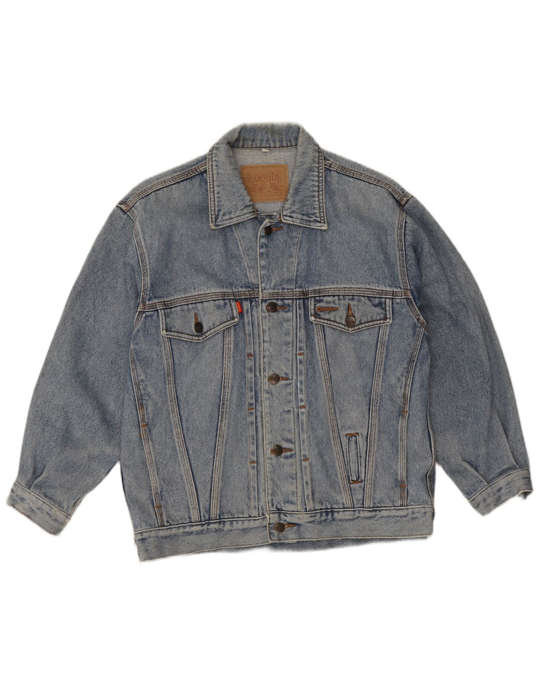 Vintage Herren Jeansjacke UK 36 Small Blue
