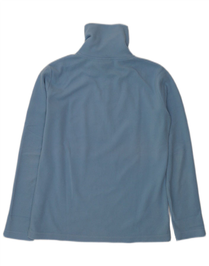 Invicta Damen-Fleecepullover mit Reißverschluss am Hals, UK 16, Größe L, Blau