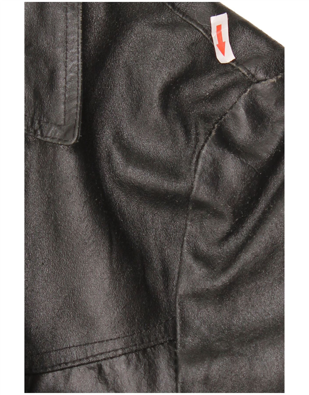 Vintage Herren Lederjacke UK 38 Mittelschwarzes Leder