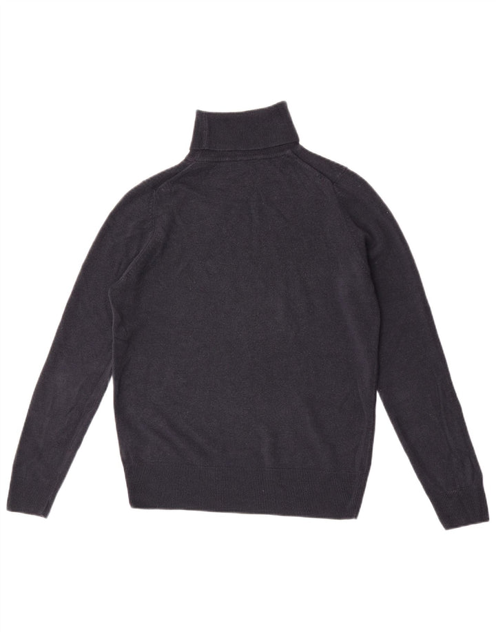 Marks & Spencer Rollkragenpullover für Damen, Gr. 10, Marineblau