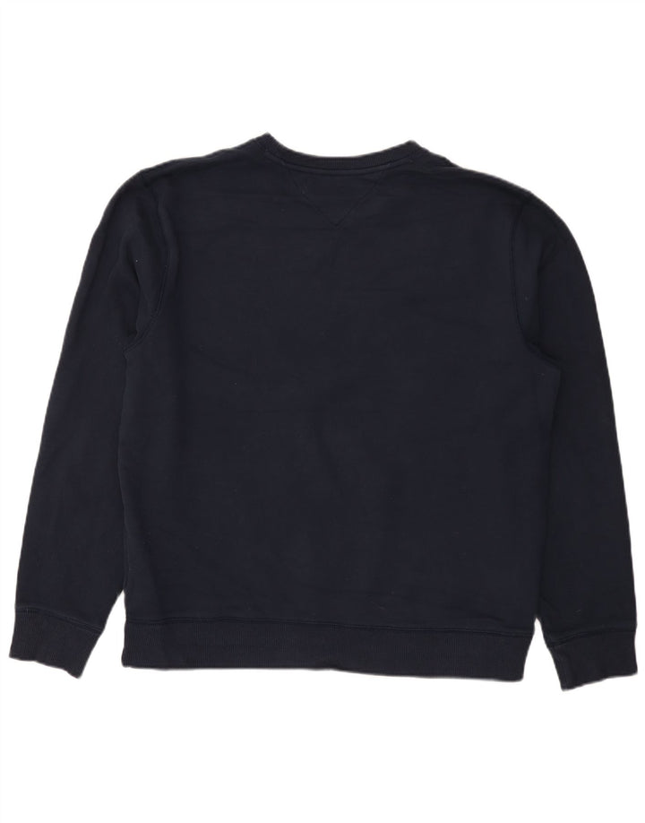 Tommy Hilfiger Herren-Sweatshirt mit Grafik, groß, marineblau, Baumwolle