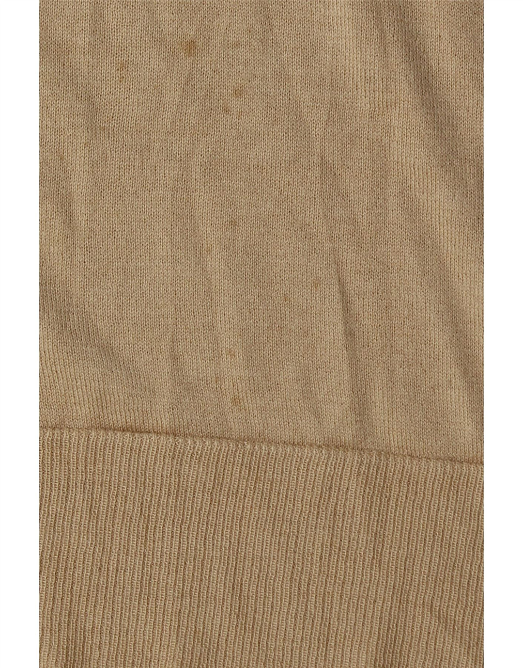 Zara Damen-Pullover mit U-Boot-Ausschnitt, UK 14, mittelbeige Viskose