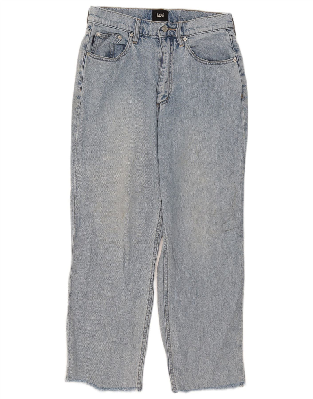 Lee Damen High Rise Loose Jeans US 9 Medium W30 L26 Blaue Baumwolle