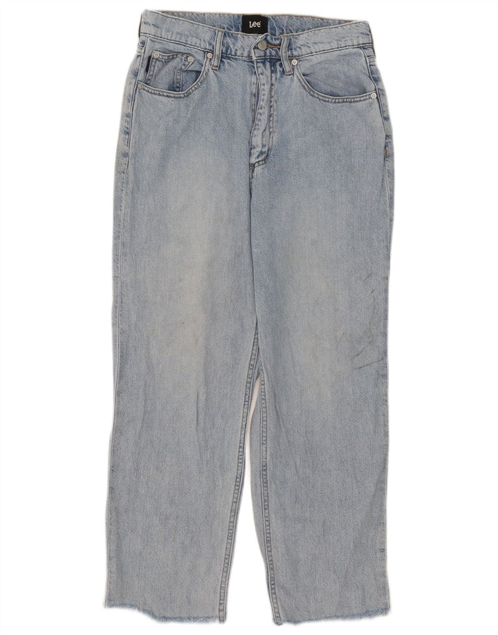 Lee Damen High Rise Loose Jeans US 9 Medium W30 L26 Blaue Baumwolle