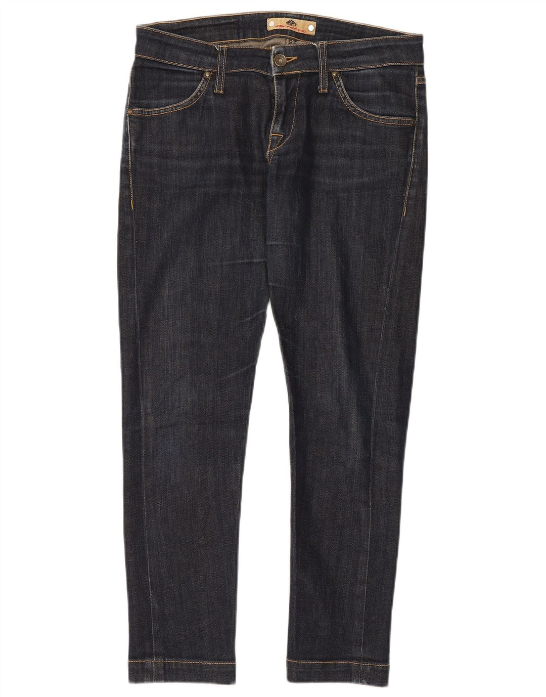 Fornarina Damen Slim Jeans W29 L27 Blaue Baumwolle