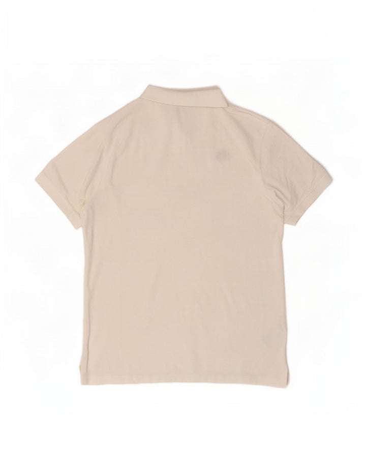 Nike Herren-Poloshirt, groß, weiße Baumwolle