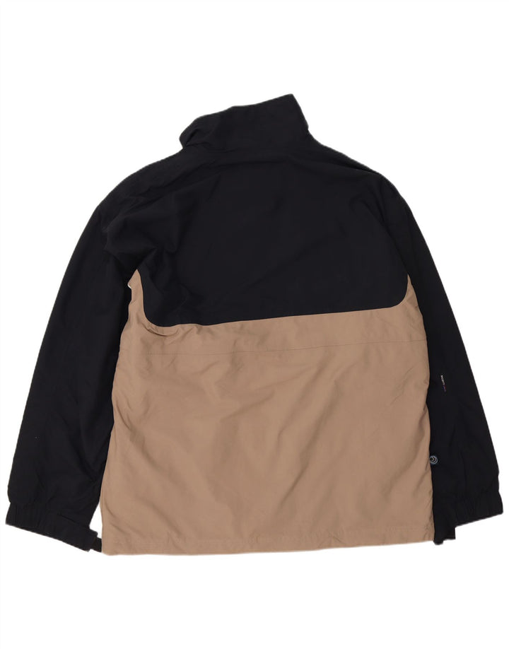 Scott Herren-Windbreaker-Jacke, UK 42, XL, Schwarz, Colourblock-Polyamid