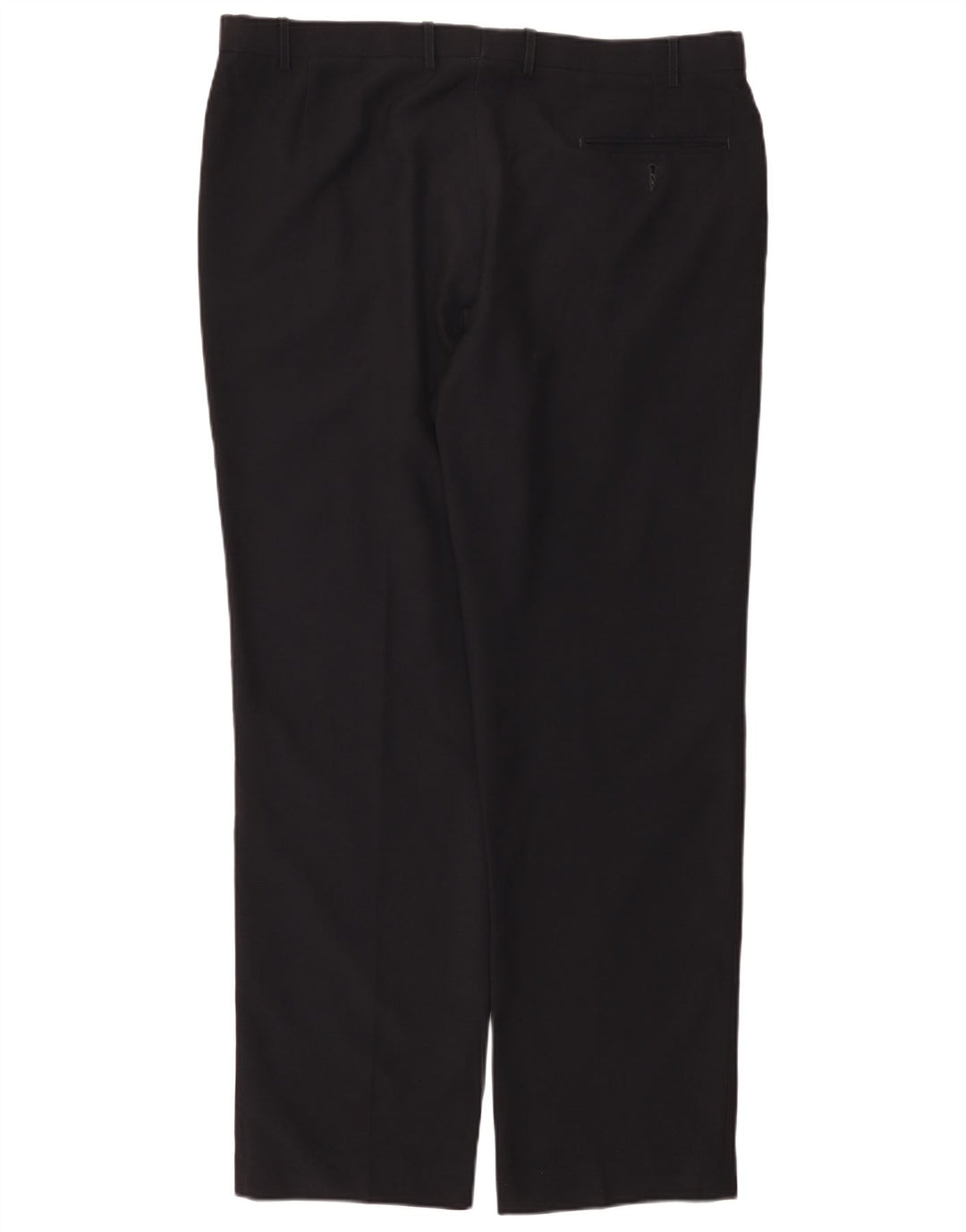 Marks & Spencer Herren-Anzughose mit gerader Passform und normaler Passform, W40 L33, Marineblau