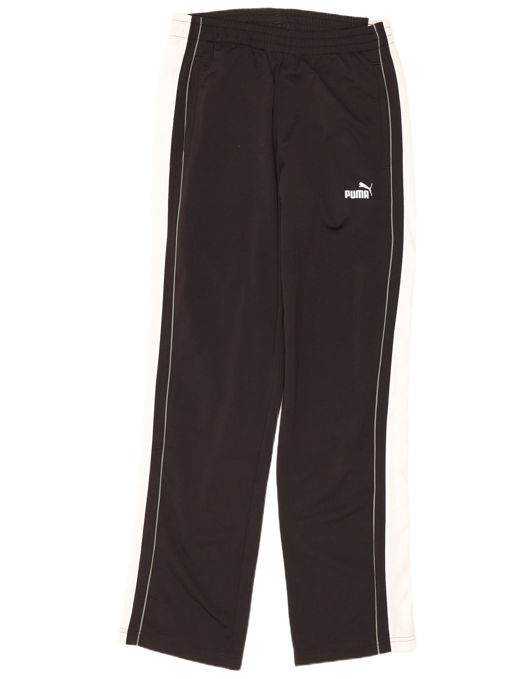 Puma Herren-Trainingshose, Größe S, Schwarz, Farbblock