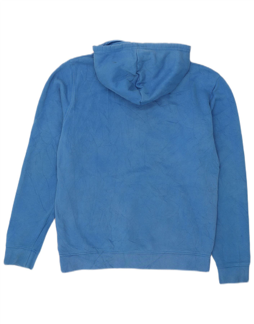 Adidas Herren Kapuzenpullover mittelblaue Baumwolle