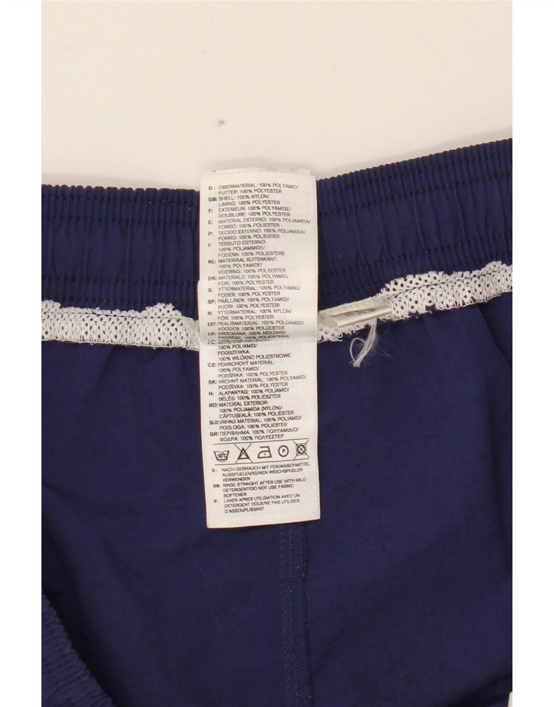 ADIDAS Herren Badeshorts XL Marineblaues Nylon