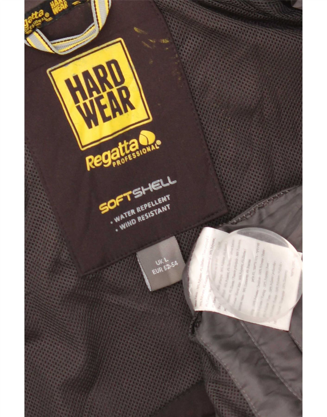 Regatta Herren-Windbreakerjacke mit Kapuze, UK 40, Größe L, Schwarz, Polyester