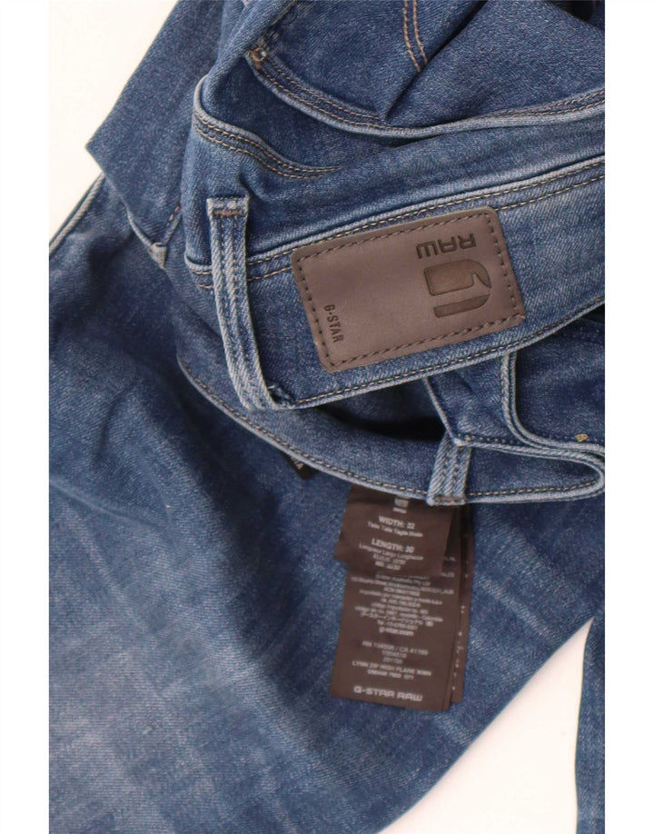 G-Star Damen Lynn Flared Jeans W32 L30 Blaue Baumwolle
