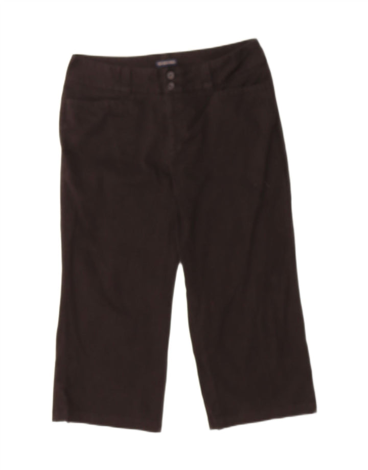 DOCKERS Womens Straight Capri Trousers US 10 Large W32 L21 Black Vintage Dockers and Second-Hand Dockers from Messina Hembry 