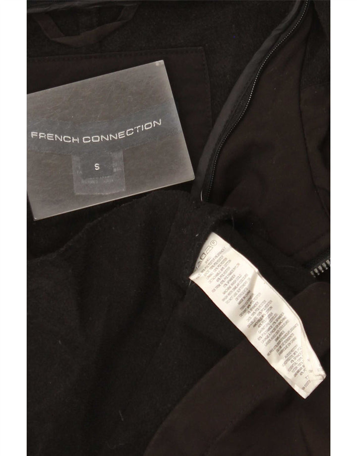 French Connection Damen-Windjacke mit Kapuze, Gr. 10, Größe S, Schwarz