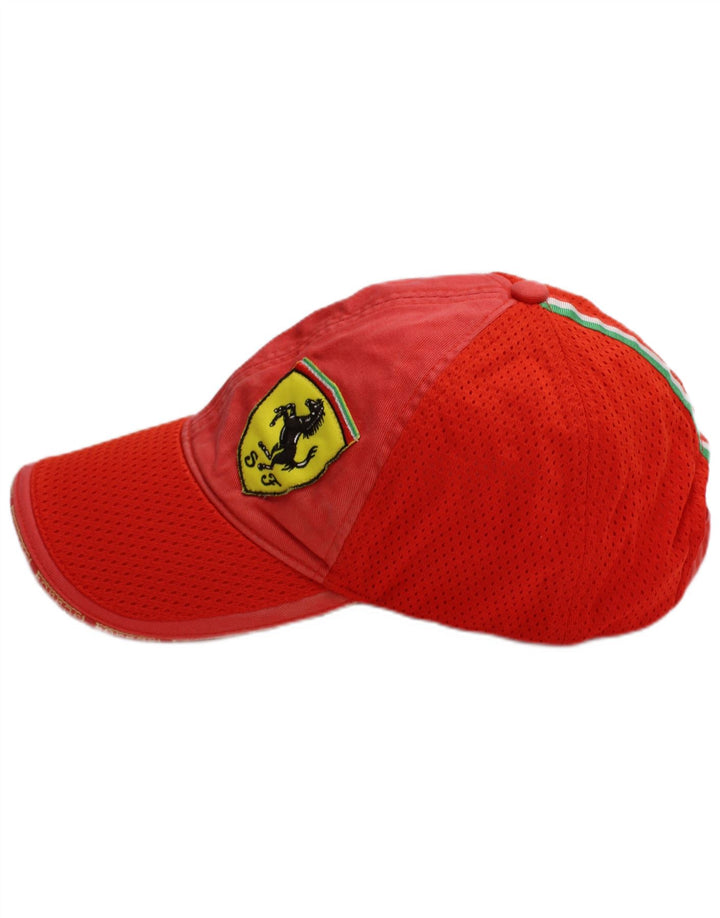 Puma Herren Baseballkappe mit Ferrari-Grafik, Einheitsgröße, Rot, Farbblock