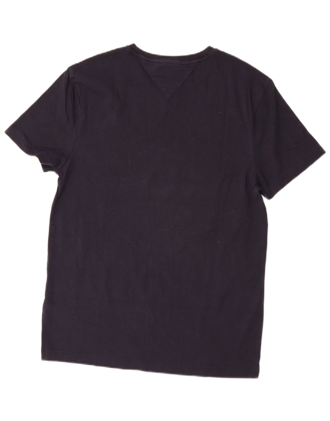 TOMMY HILFIGER Herren Stretch Slim Fit T-Shirt Top Medium Marineblau Baumwolle