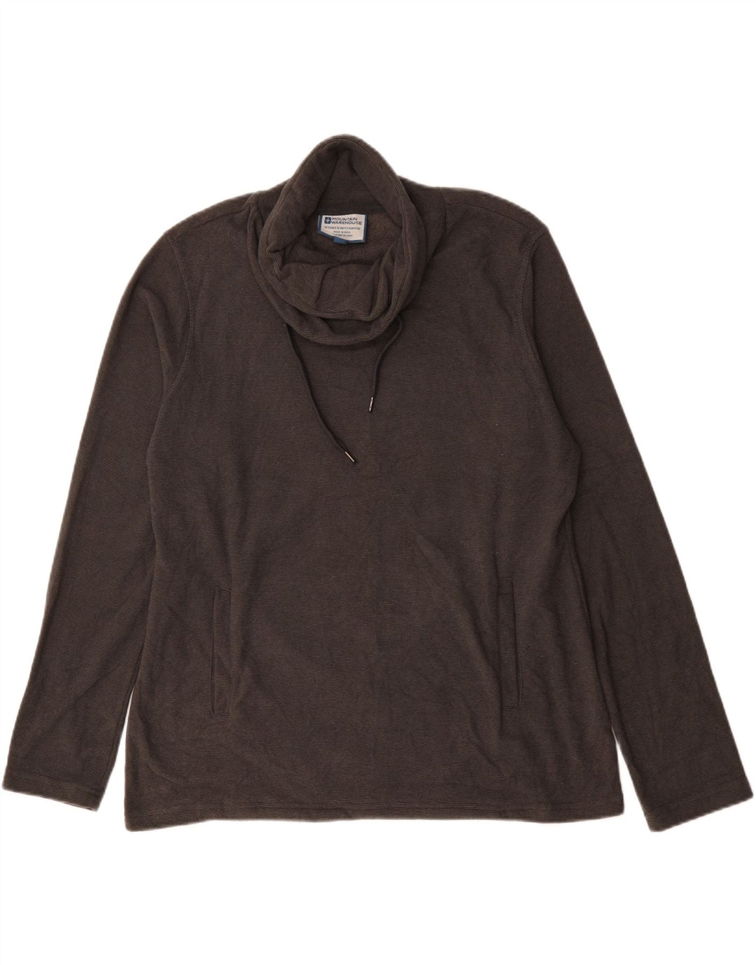 Mountain Warehouse Damen-Sweatshirt mit Rollkragen, Gr. 18, XL, Grau