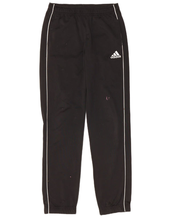 Adidas Mädchen-Trainingshose, Jogginghose, 15–16 Jahre, schwarzes Polyester
