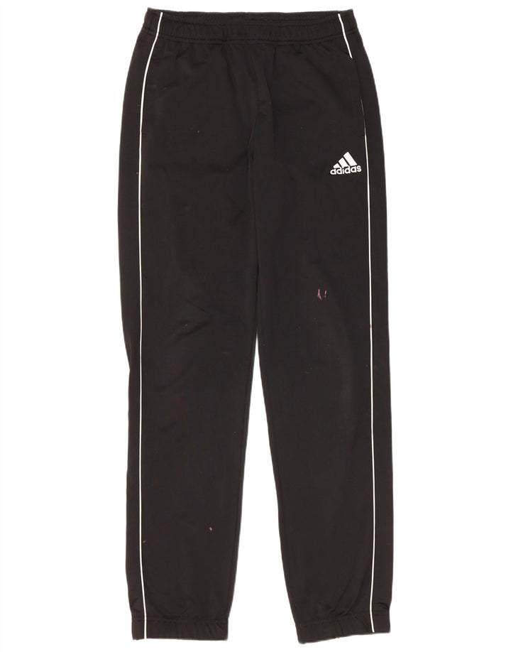 Adidas Mädchen-Trainingshose, Jogginghose, 15–16 Jahre, schwarzes Polyester