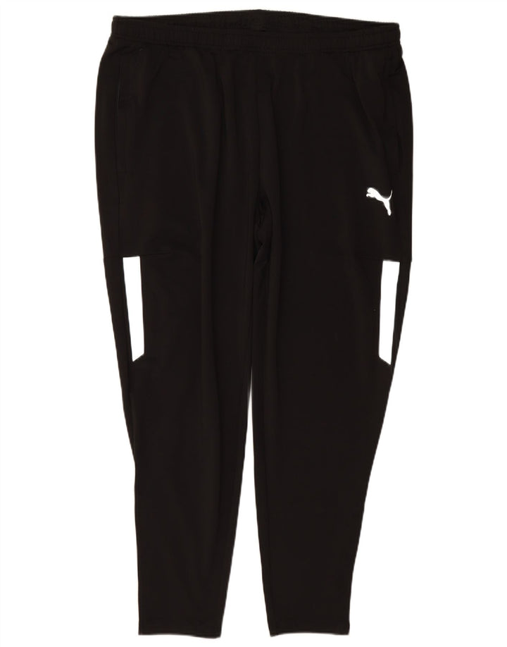 PUMA Herren-Trainingshose 2XL, Schwarz, Farbblock