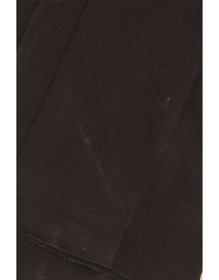 Marks & Spencer Damen Bootcut Freizeithose UK 12 Medium W32 L30 Schwarz