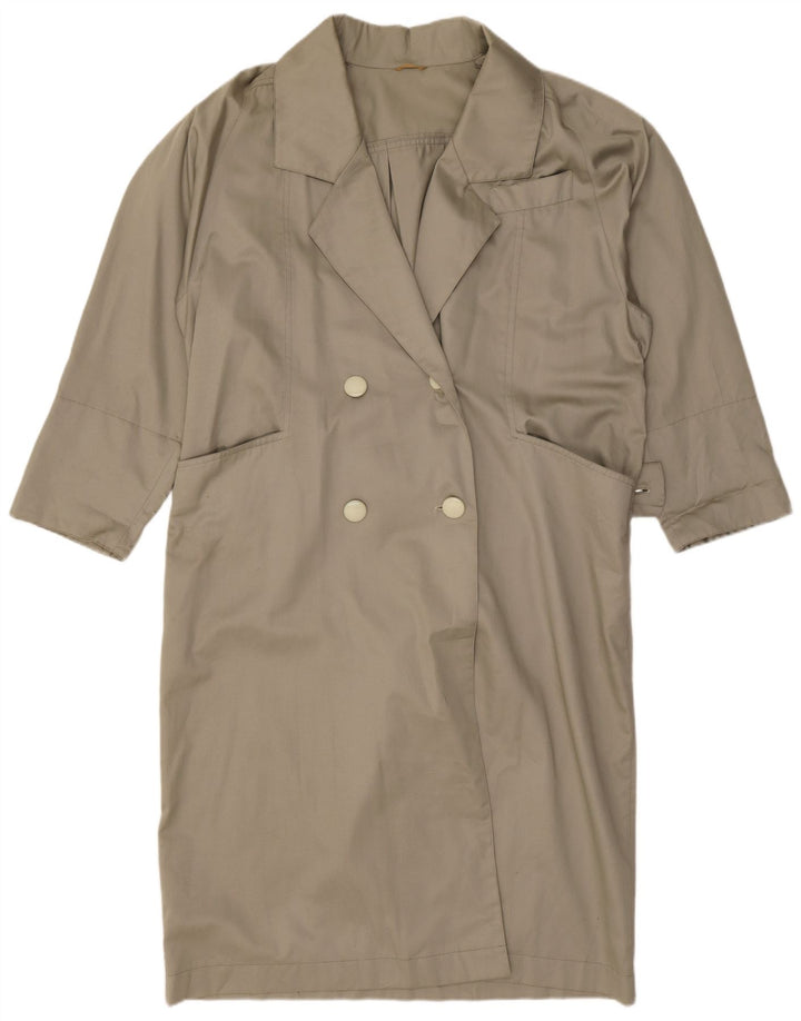 Vintage Damen Trenchcoat UK 18 XL Grau
