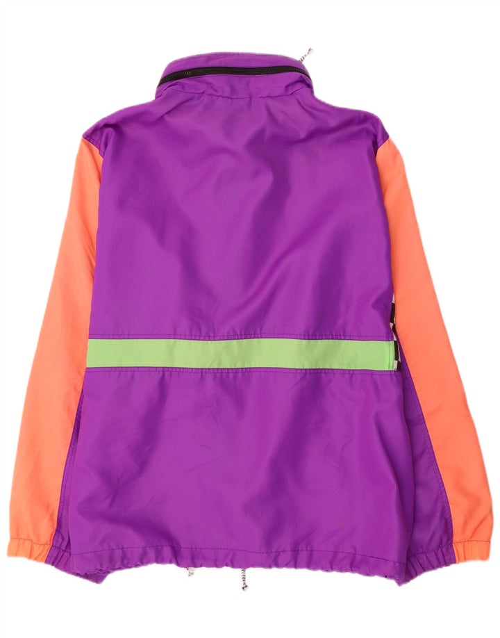 Brugi Herren Regenjacke UK 44 2XL Lila Colourblock Polyester