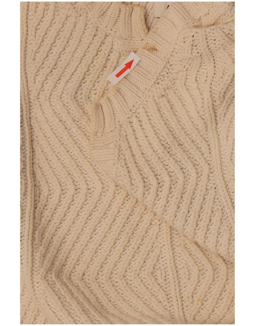 Marks & Spencer Damen-Pullover mit V-Ausschnitt, Gr. 10, Größe S, gebrochenes Weiß