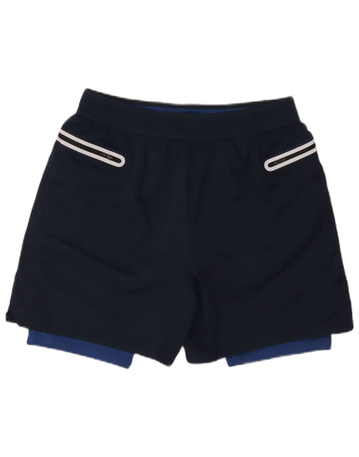 Marks & Spencer Herren-Sportshorts, groß, marineblau, Polyester