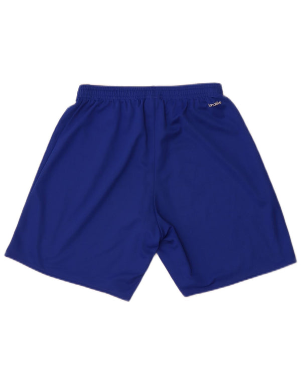 Adidas Herren Climalite Sport Shorts Small Blau Polyester