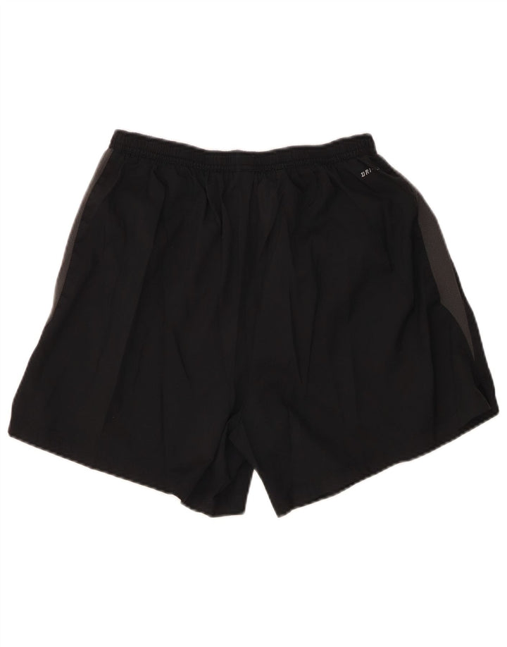 Nike Herren Dri Fit Sportshorts Mittelschwarz Farbblock