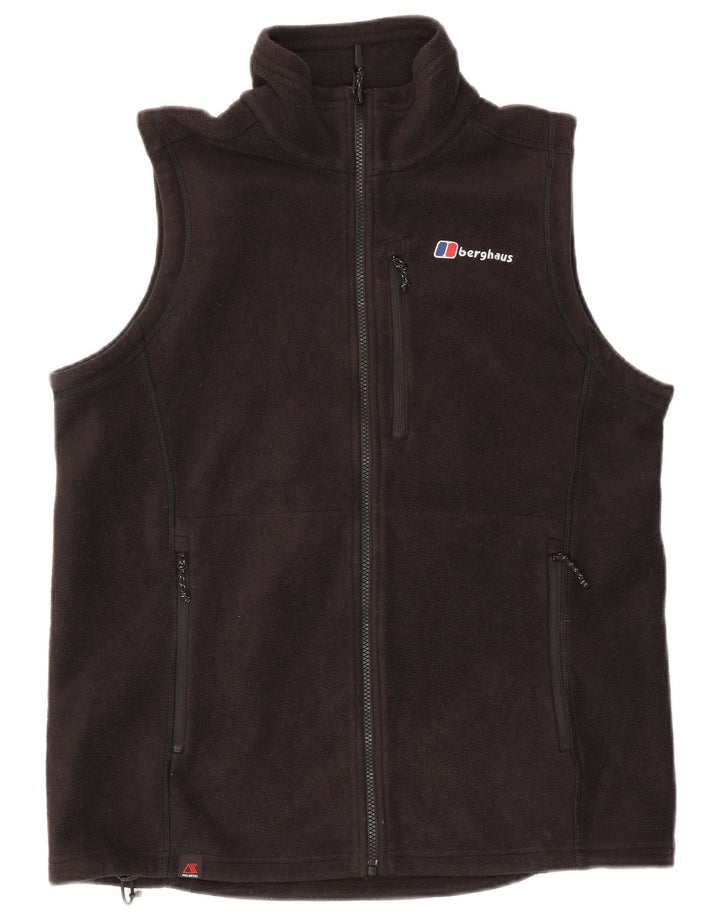 Berghaus Herren Fleeceweste UK 40 Large Schwarz Polyester
